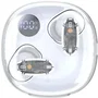 Mars Gaming Auricular gaming mhib2 semi-transparente bluetooth 5.4 con indicador led blanco